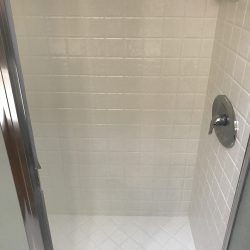 Shower resurfacing tile resurfacing after - NuFinishPro