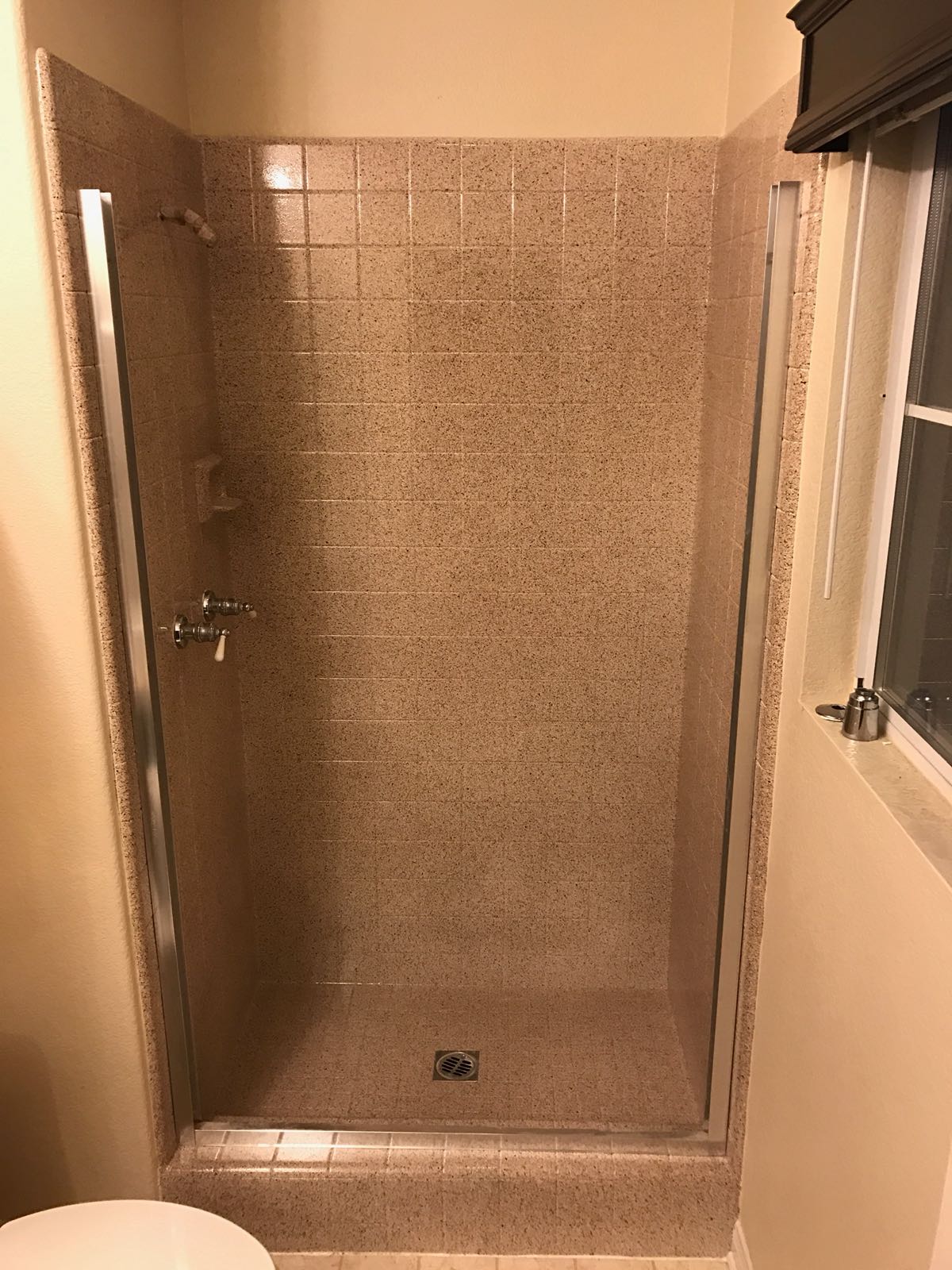 Bathroom Refinishing, Shower resurfacing after - NuFinishPro