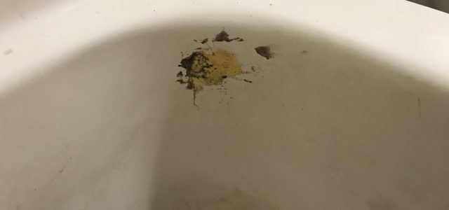 Bathtub Refinishing Before Spot Repair - NuFinishPro