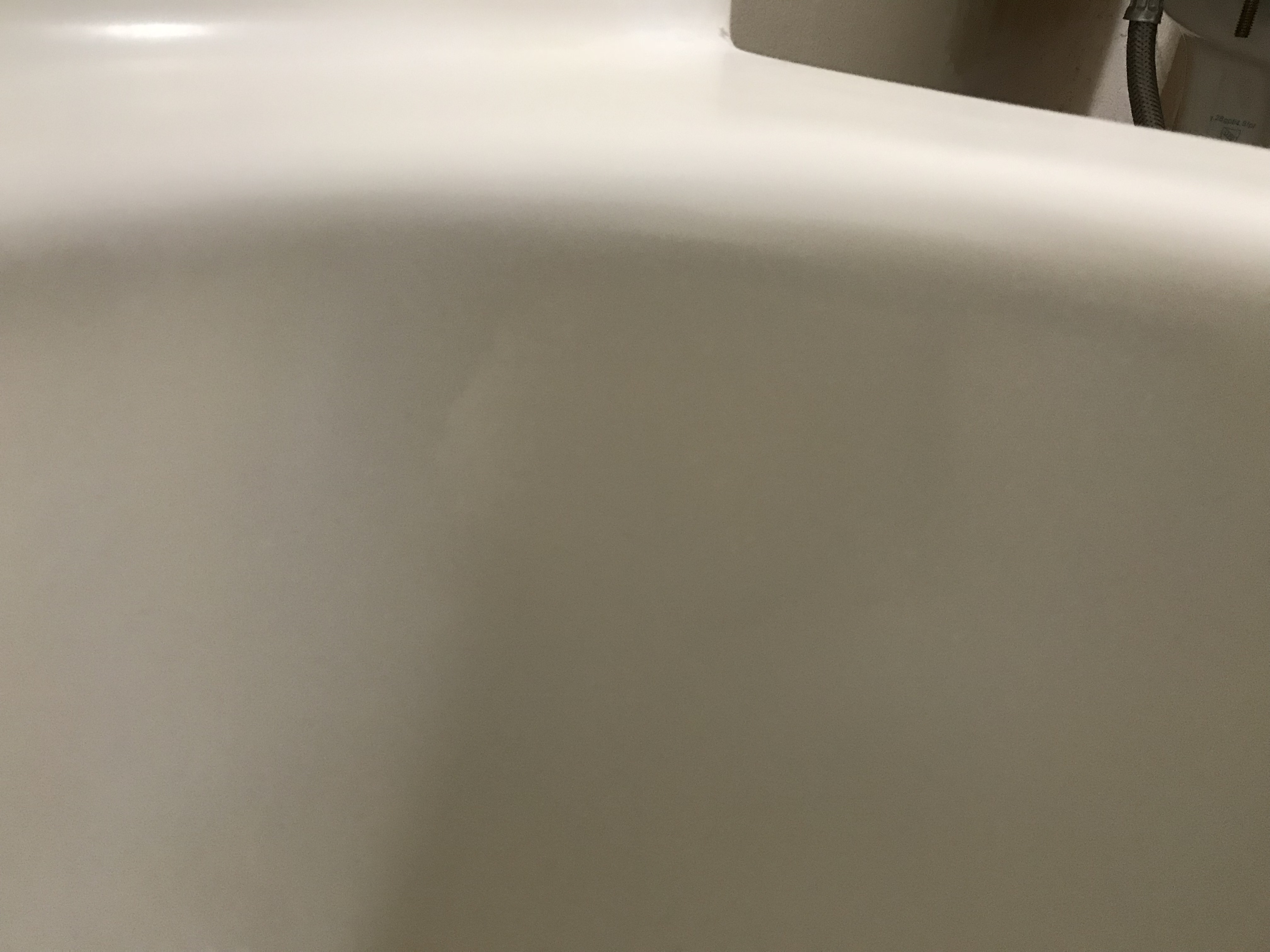 Bathtub refinishing spot repair after - NuFinishPro