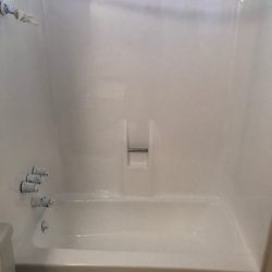 Bathtub refinishing Shower resurfacing after - NuFinishPro