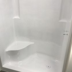 Shower stall shower resurfacing after - NuFinishPro