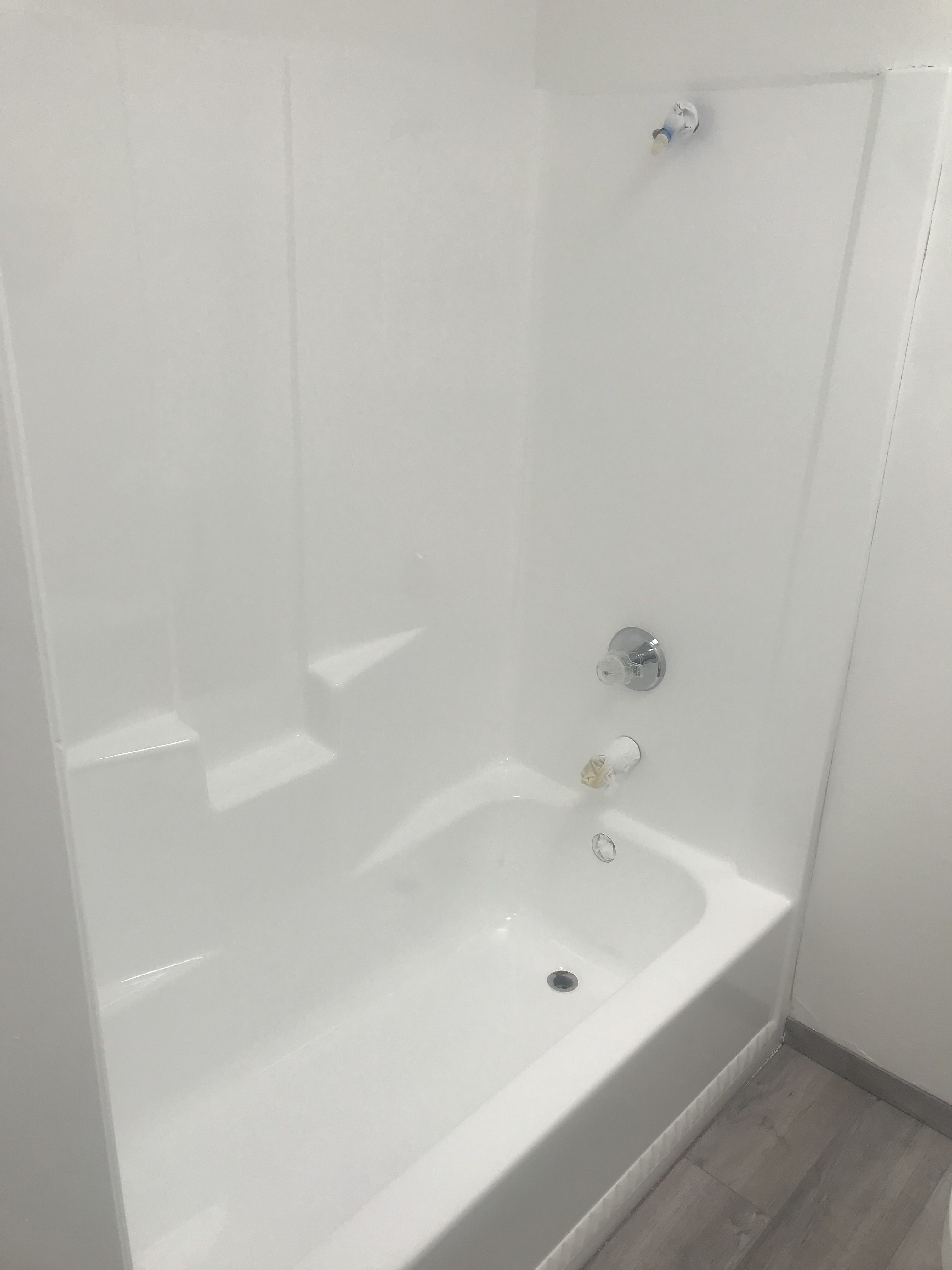 Shower stall shower resurfacing after - NuFinishPro