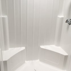 Shower stall resurfacing after - NuFinishPro