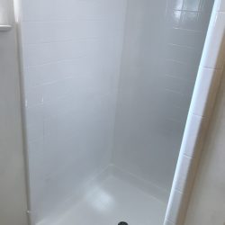 Shower resurfacing and tile resurfacing after - NuFinishPro