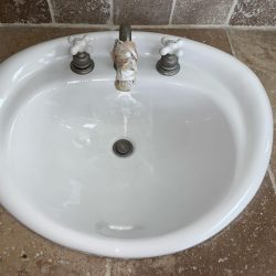 Sink re-glazing after - NuFinishPro