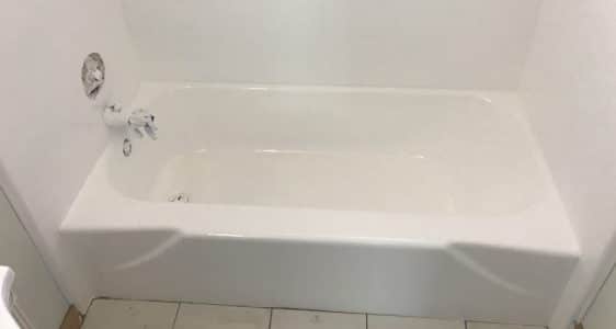 Tile Resurfacing, Bathtub Refinishing After Work Done - NuFinishPro