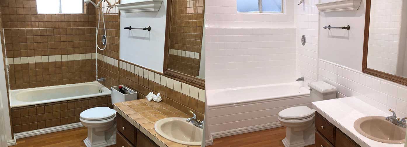 NuFinishPro bathtub refinishing, tile resurfacing, sink re-glaze