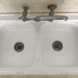 Sink re-glazing and spot repairs after work done- NuFinishPro