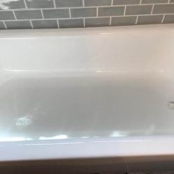 Bathtub refinishing after work done- NuFinishPro