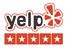 Reseñas de Yelp, empresa con calificación de 5 estrellas
