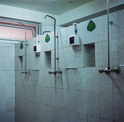 gym shower resurfacing, spot repairs - NuFinishPro