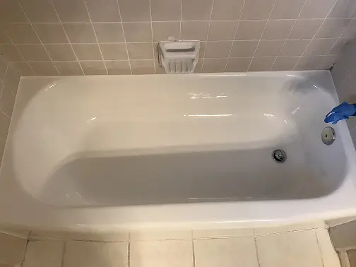 bathtub refinishing after work done- NuFinishPro
